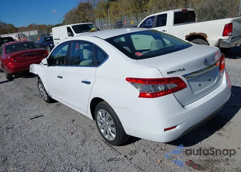 2015 Nissan Sentra Sv z USA, uszkodzony, nr VIN 3N1AB7AP5FL696078